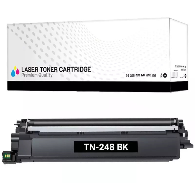 Toner Brother TN-248 Bk Nero Compatibile Toner Brother TN-248 Bk Nero Compatibile