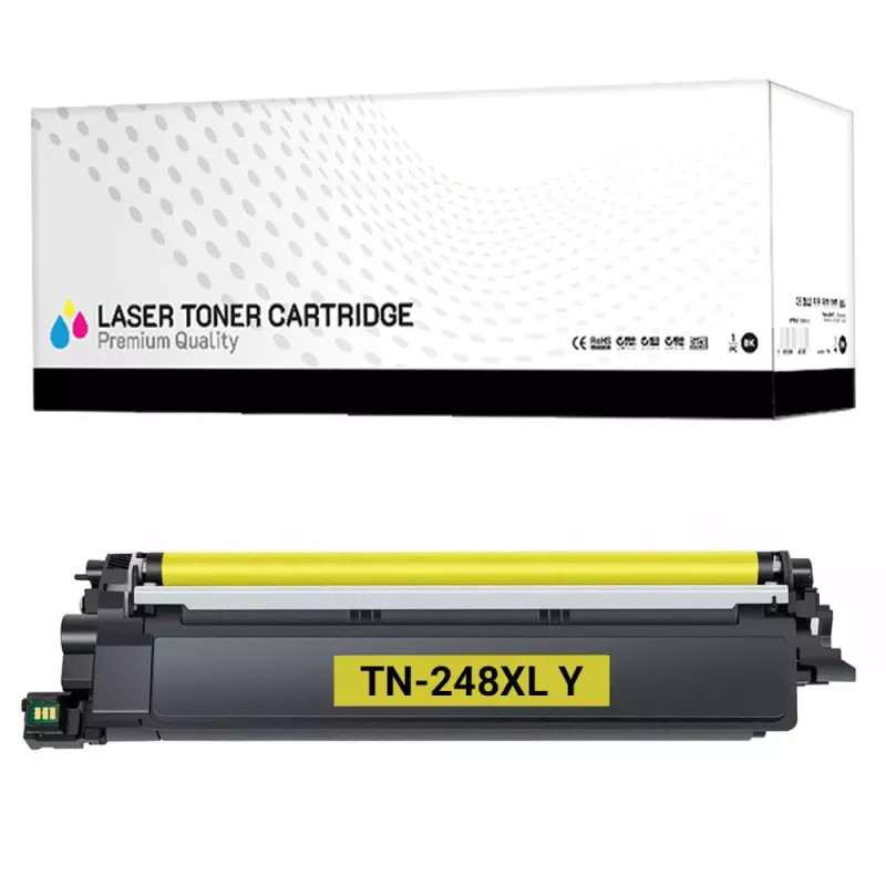 Toner Brother TN-248XL Y Giallo Compatibile Toner Brother TN-248XL Y Giallo Compatibile