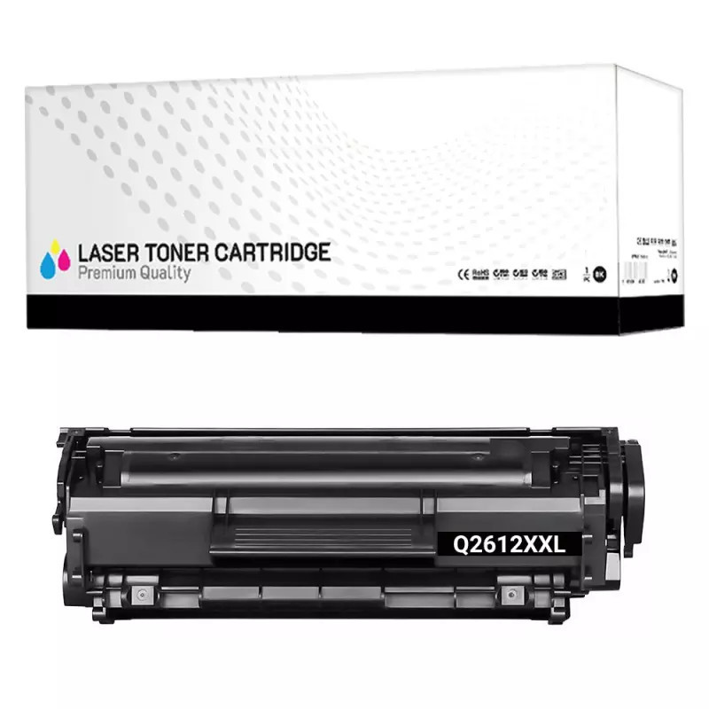 Toner HP Q2612XXL 12A Resa XXL Neri Compatibile