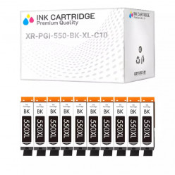 Cartucce Canon PGI550-BK-XL 6431B001 Nera Compatibile KIT 10