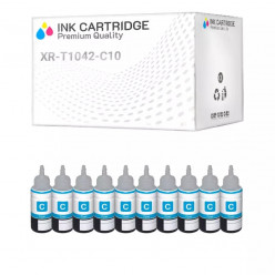 Cartucce Epson T104 Ciano Compatibile KIT 10