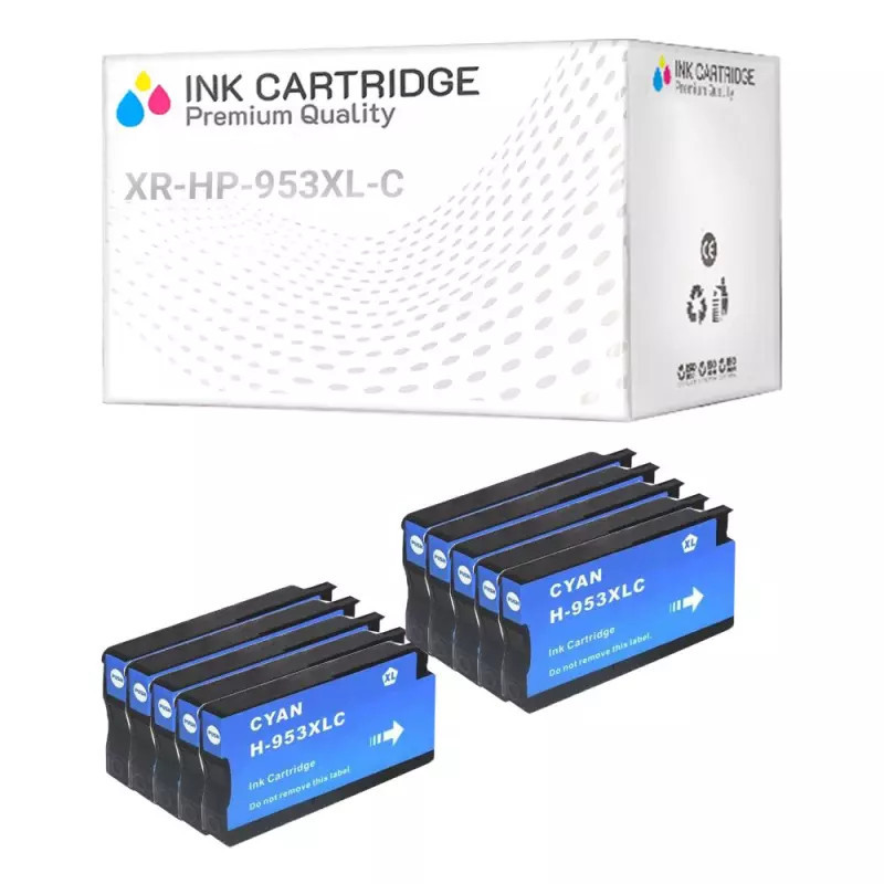 Cartuccia HP 953XL-C F6U16AE Ciano Compatibile Cartuccia HP 953XL-C F6U16AE Ciano Compatibile