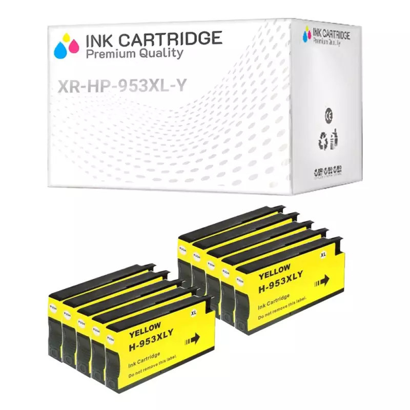 Cartuccia HP 953XL-Y F6U18AE Giallo Compatibile 4,32 € Tasse escluse Cartuccia HP 953XL-Y F6U18AE Giallo Compatibile 4,32 € Tasse escluse